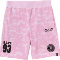 BAPE x Inter Miami CF Sweatshort Pink BAPE x Inter Miami CF Sweatshort Pink