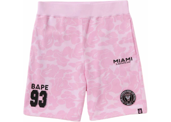 BAPE x Inter Miami CF Sweatshort Pink BAPE x Inter Miami CF Sweatshort Pink