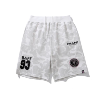 BAPE x Inter Miami CF Sweatshort White BAPE x Inter Miami CF Sweatshort White