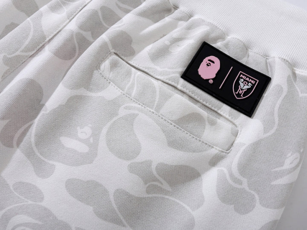 1AB5D495D6E10 BAPE x Inter Miami CF Sweatshort White