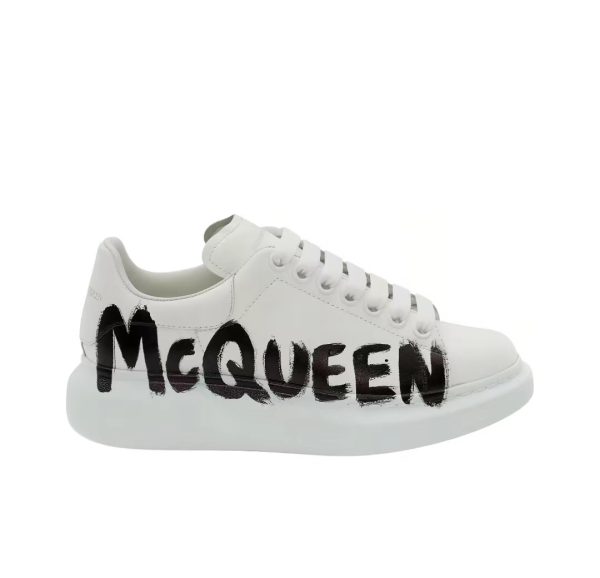 1AB5D5307E419 PK God Batch Alexander McQueen Oversized Graffiti White Black