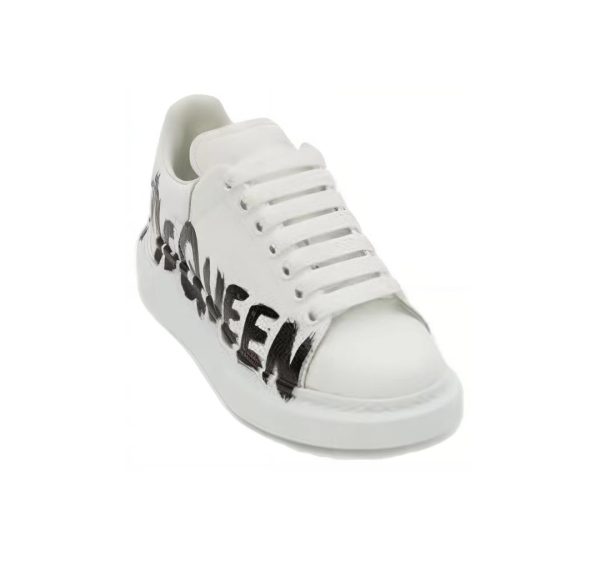 1AB5D533C0F19 PK God Batch Alexander McQueen Oversized Graffiti White Black