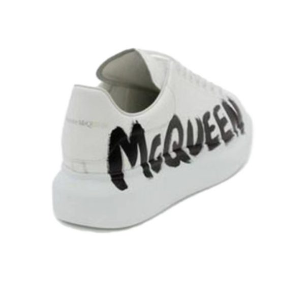 1AB5D536B4418 PK God Batch Alexander McQueen Oversized Graffiti White Black