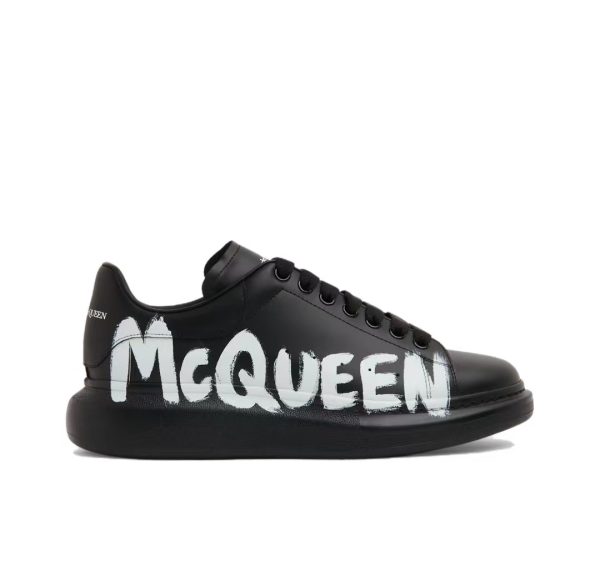 1AB5D54C7D213 PK God Batch Alexander McQueen Oversized Graffiti Black