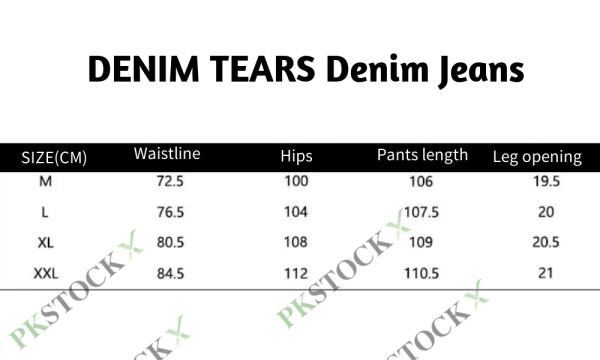 Denim Tears x Offset 501 Jeans Light Wash