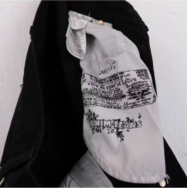 Denim Tears x Offset 501 Jeans Black