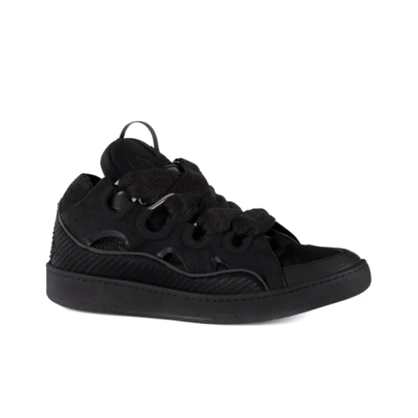 1AB5D766C941D LANVIN Curb Sneakers Black