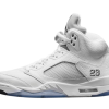 PK God Batch Air Jordan 5 Retro Metallic White 136027-130 PK God Batch Air Jordan 5 Retro Metallic White 136027-130