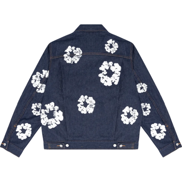 1AB5D96F1EA12 DENIM TEARS TYPE - 2 ALL OVER WREATH RAW Jacket