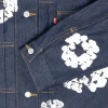 1AB5D97844D12 DENIM TEARS TYPE - 2 ALL OVER WREATH RAW Jacket