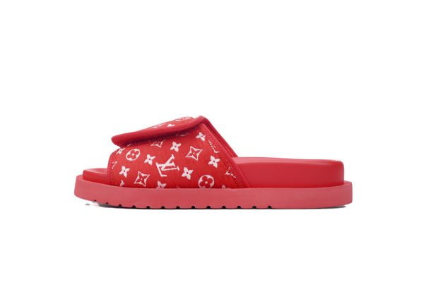 PK God Batch LOUIS VUITTON Miami flocked red