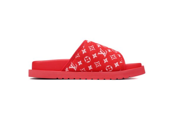 PK God Batch LOUIS VUITTON Miami flocked red