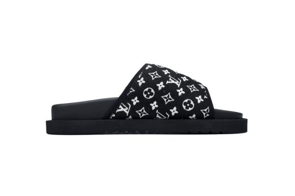 PK God Batch LOUIS VUITTON Miami flocked black