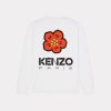 Kenzo 'BOKE FLOWER' EMBROIDERED LONG-SLEEVED T-SHIRT