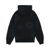 Denim Tears Cotton Wreath Hooded Sweatshirt 'Black Monochrome'