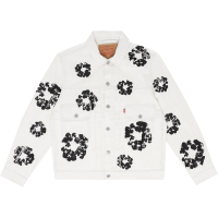 DENIM TEARS TYPE - 2 ALL OVER WREATH WHITE DENIM TEARS TYPE - 2 ALL OVER WREATH WHITE