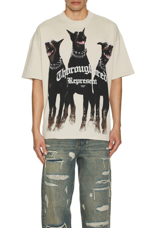 Represent T-shirt Vintage White