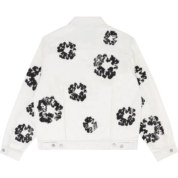 1AB5DB7EF1B1F DENIM TEARS TYPE - 2 ALL OVER WREATH WHITE