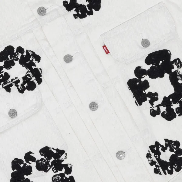 1AB5DB8276815 DENIM TEARS TYPE - 2 ALL OVER WREATH WHITE