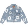 DENIM TEARS TYPE - 2 ALL OVER WREATH LIGHT WASH Jacket