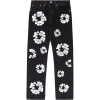 DENIM TEARS THE COTTON WREATH JEAN BLACK DENIM TEARS THE COTTON WREATH JEAN BLACK