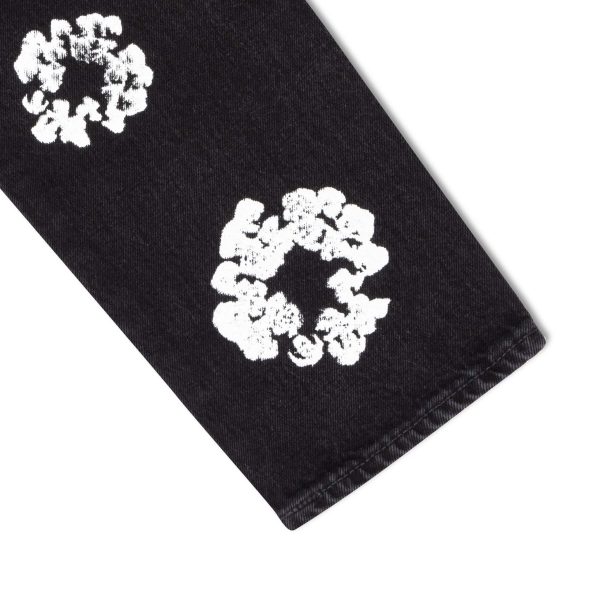 1AB5DC063D21B DENIM TEARS THE COTTON WREATH JEAN BLACK