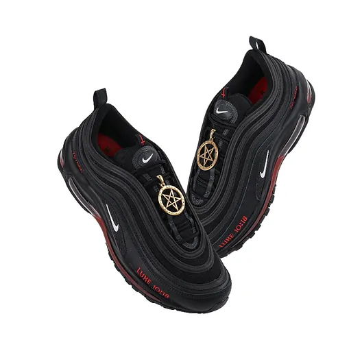 1AB5E0A82A011 PK God Batch Lil Nas X and MSCHF's Air Max 97 "Satan Shoes"