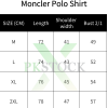 MONCLER COLLECTION Logo Patch Polo Shirt male Black
