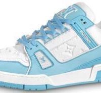 PK God Batch LOUIS VUITTON Trainer Light Blue PK God Batch LOUIS VUITTON Trainer Light Blue