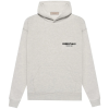 Fear of God Essentials Pullover Hoodie Light Heather Oatmeal Fear of God Essentials Pullover Hoodie Light Heather Oatmeal