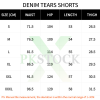 1AB5E6430A91A Denim Tears Jeans Shorts Black/Blue CX758615