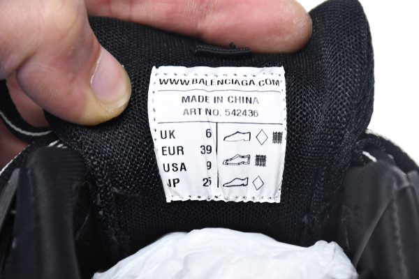 Balenciaga Track Black 555032 W1GB7 1000 (NO LED)