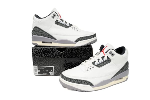 PK God Batch Air Jordan 3 Cement Grey CT8532-106