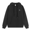 Alo Yoga Accolade Full Zip Hoodie Black Grey Alo Yoga Accolade Full Zip Hoodie Black Grey