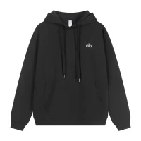 Alo Yoga Accolade Full Zip Hoodie Black Grey