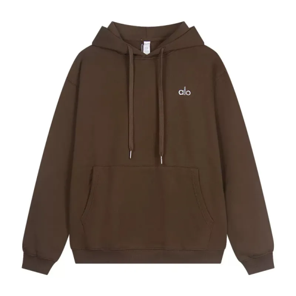 Alo Yoga Accolade Hoodie Brown Alo Yoga Accolade Hoodie Brown