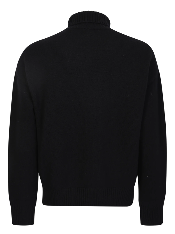 AMI Paris Ami de Coeur Roll Neck Jumper
