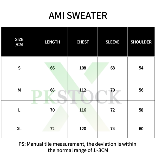 AMI Paris Ami de Coeur Roll Neck Jumper