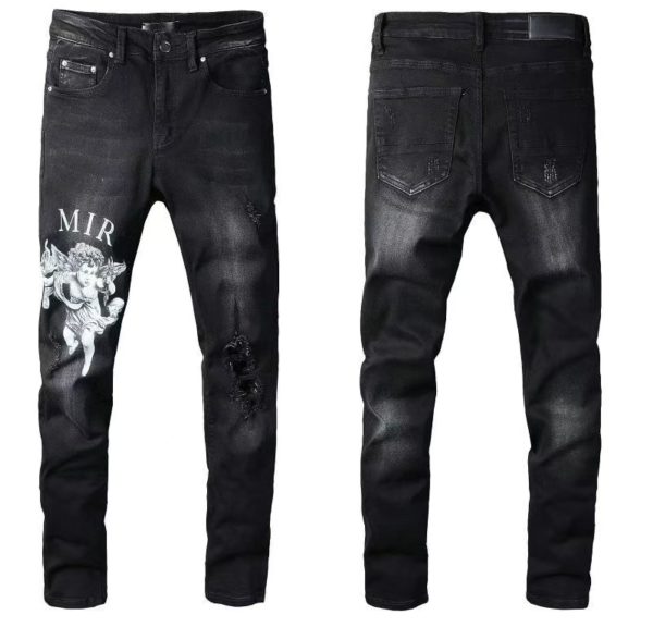 AMIRI Cherub Denim Jeans Black PK 210 AMIRI Cherub Denim Jeans Black PK 210