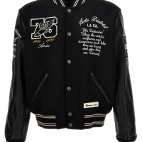 Amiri Logo Embroidered Bomber Jacket