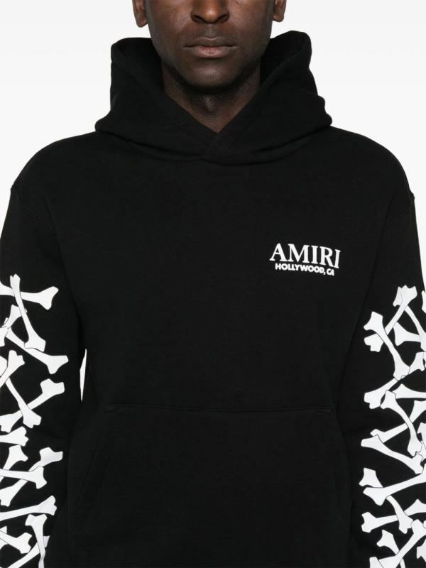 amiri_men_s_bones_stacked_hoodie_black_1C59A0E89F417 Amiri Men's Bones Stacked Hoodie Black