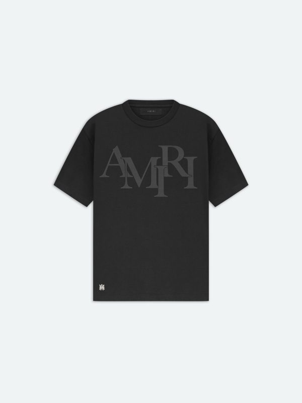 Amiri Staggered Logo T-Shirt Amiri Staggered Logo T-Shirt