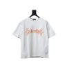 Balenciaga 25ss Sanskrit letters flocking print short sleeves white Balenciaga 25ss Sanskrit letters flocking print short sleeves white