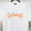 balenciaga_25ss_sanskrit_letters_flocking_print_short_sleeves_white_1C493A6780918 Balenciaga 25ss Sanskrit letters flocking print short sleeves white