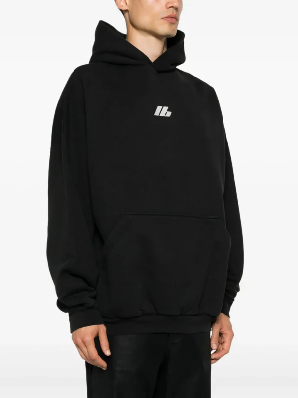 balenciaga___activewear_hoodie_faded_black_1D17227D3D214 BALENCIAGA - Activewear Hoodie Faded Black