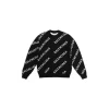 BALENCIAGA Allover Logo Sweater BALENCIAGA Allover Logo Sweater