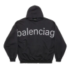 BALENCIAGA Black 'Bal.com' Hoodie BALENCIAGA Black 'Bal.com' Hoodie