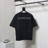 balenciaga_blurred_inkjet_letters_short_sleeve_t_shirt_black_1C493ACA3E019 Balenciaga Blurred Inkjet Letters Short Sleeve T-shirt Black