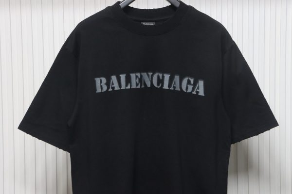 balenciaga_blurred_inkjet_letters_short_sleeve_t_shirt_black_1C493ACADF71B Balenciaga Blurred Inkjet Letters Short Sleeve T-shirt Black