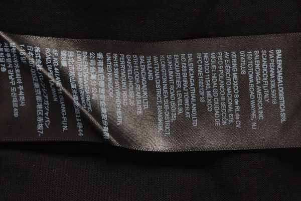 balenciaga_blurred_inkjet_letters_short_sleeve_t_shirt_black_1C493ACB1611C Balenciaga Blurred Inkjet Letters Short Sleeve T-shirt Black